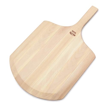 Durable New Star Foodservice Wooden Pizza Peel for Easy Pizza Making