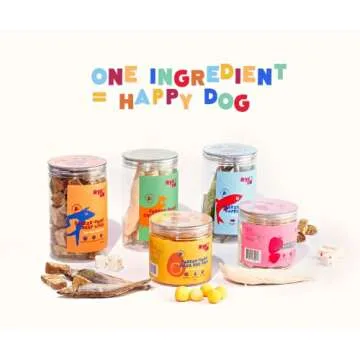 Arya Sit! - Freeze-Dried Single Ingredient Dog Treats (Strawberry Yogurt with Goat Milk)