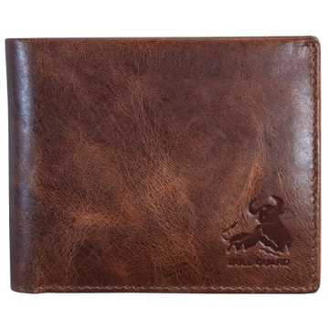 Stylish Bull Guard Leather Wallet with RFID Protection for Men