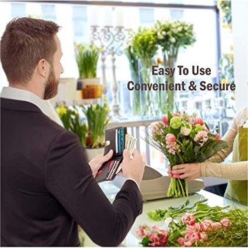 Stylish Bull Guard Leather Wallet with RFID Protection for Men