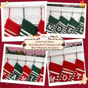 Durable Christmas Stocking Holders for Secure Holiday Decor