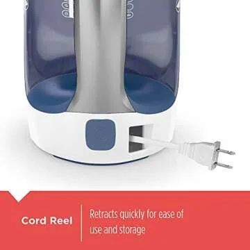 BLACK+DECKER xpress steam iron with retractable cord