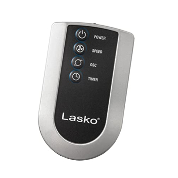 Lasko Wind Tower Fan Remote Control Quiet Speeds Timer