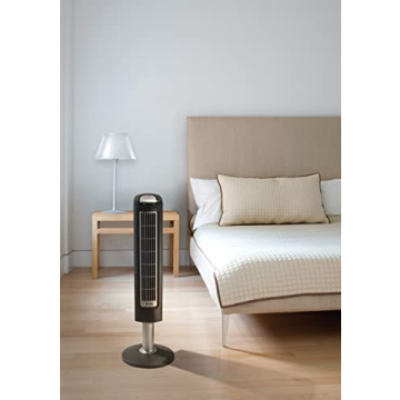 Lasko Wind Tower Fan Remote Control Quiet Speeds Timer