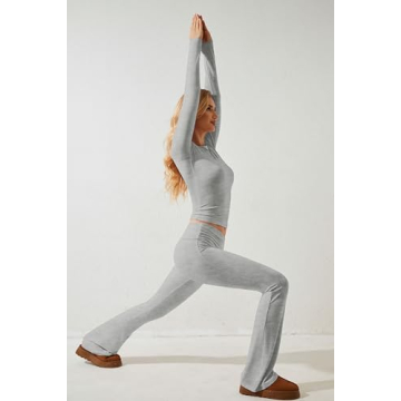 MISSACTIVER Women's Two Piece Yoga Set for Comfort and Style