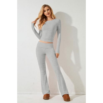 MISSACTIVER Women's Two Piece Yoga Set for Comfort and Style