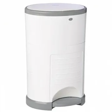Dekor Mini Hands-Free Diaper Pail Odor-Free Easy Use