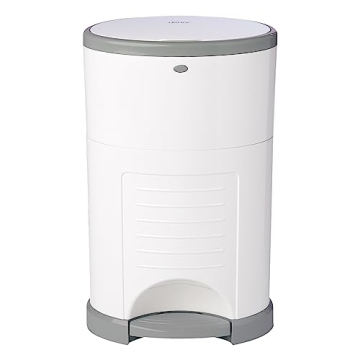 Dekor Mini Hands-Free Diaper Pail Odor-Free Easy Use