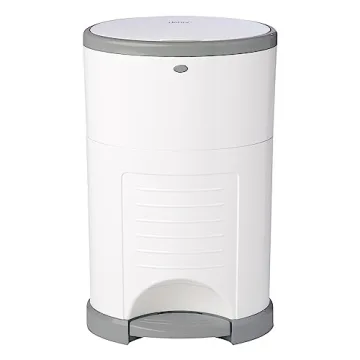 Dekor Mini Hands-Free Diaper Pail Odor-Free Easy Use