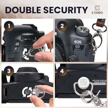 C Coiro Dual Shoulder Camera Harness for Easy Carry