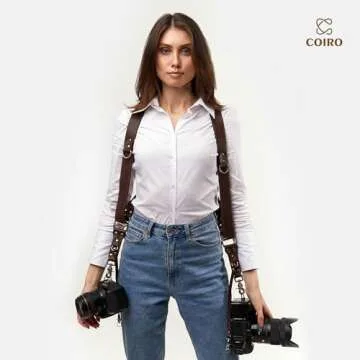 C Coiro Dual Shoulder Camera Harness for Easy Carry