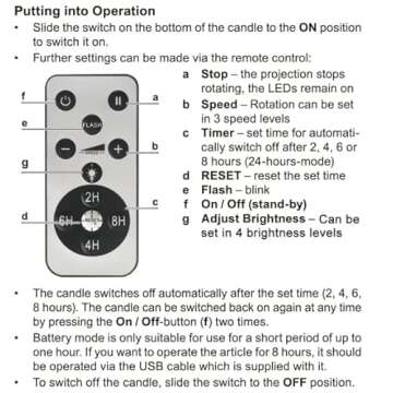 XingsLight Flameless Candles Valentine Romantic Pink Heart Projector Lights Battery Operated Night Light with Remote and Timer, LED Candle Home Decorations