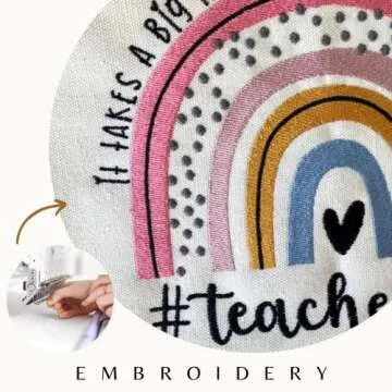 THEBUSSA Teacher Appreciation Tote Bag - Perfect Gift Idea