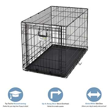 MidWest Homes for Pets Ovation Single Door Dog Crate, 36-Inch