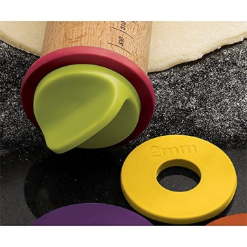 Joseph Joseph Adjustable Rolling Pin for Perfect Baking
