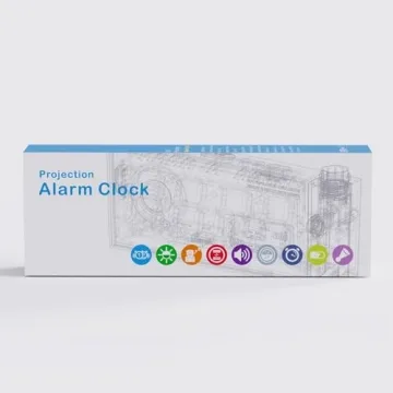 Large LED Digital Projection Alarm Clocks for Bedrooms