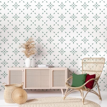 Peel & Stick Vinyl Floor Tiles - 10 Sheets 8x8 Inches