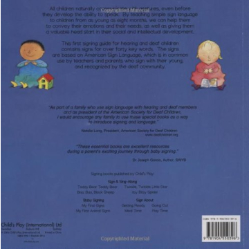 My First Signs Book for Learning American Sign Language