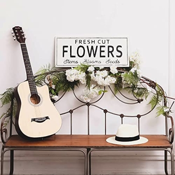 NIKKY HOME Vintage Fresh Cut Flowers Decorative Sign