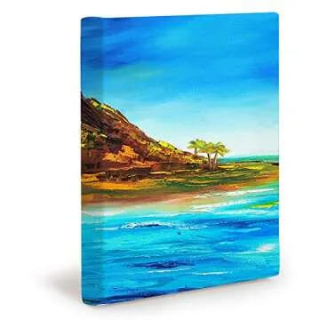 Tosnail 24 Pieces 3" x 3" Mini Canvas Panels Mini Stretched Canvas Small Canvas Boards Square Canvas for Painting, Craft