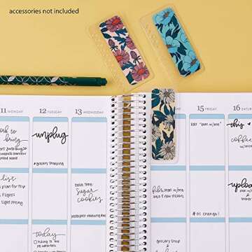 Erin Condren Snap-In Bookmarks - Stylish & Functional Trio