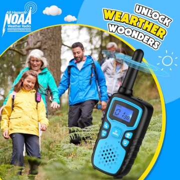 Rechargeable Walkie Talkies for Kids - WisHouse Outdoor Fun