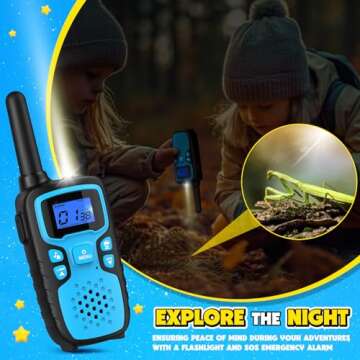 Rechargeable Walkie Talkies for Kids - WisHouse Outdoor Fun