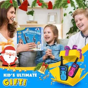 Rechargeable Walkie Talkies for Kids - WisHouse Outdoor Fun