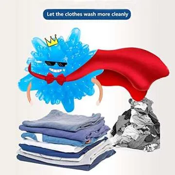 Eco-Friendly Tangle-Free Washer Balls for Efficient Laundry