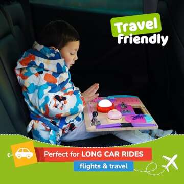 JBFL Busy Board - Interactive Learning Toy for Kids