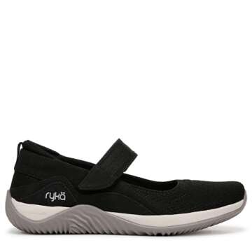 Ryka Womens Echo Mary Jane Shoes for Casual Comfort