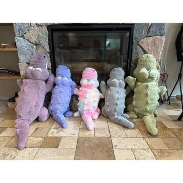 Hofun4U Alligator Plush Pillow, 67 inch Alligator Stuffed Animal, Home Decoration Christmas Valentine’s Birthday Gift for Boys Girls Adults Kids (Grey)