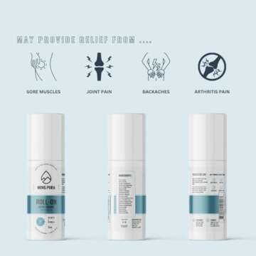 Mons Pura Cooling Muscle Relief Roll On - 3OZ