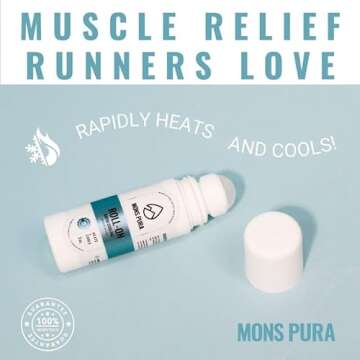 Mons Pura Cooling Muscle Relief Roll On - 3OZ