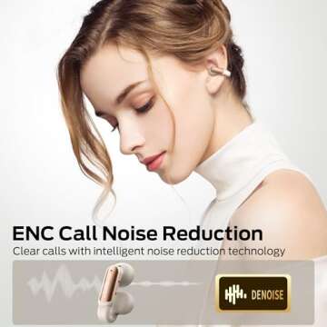 Monster Open AC601 Wireless Earbuds - Crystal Clear Calls & Bluetooth 5.4