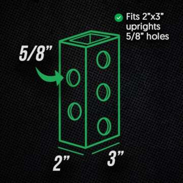 Fringe Sport Garage Series Squat Rack with Pull Up Bar - Compact 4'x4' Power Rack for Home Gym, Versatile Squat Cage for Powerlifting and Strength Training, 750lb Squat Rack Weight Capacity