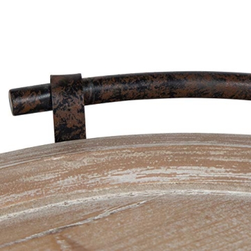 Kate and Laurel Bruillet Decorative Wooden Tray 15 Inch