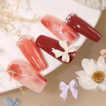 3D Bow Nail Charms for Stunning Nail Art Designs