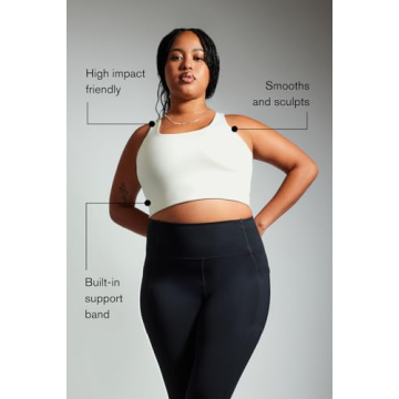 Girlfriend Collective Paloma Racerback Bra Ivory MD