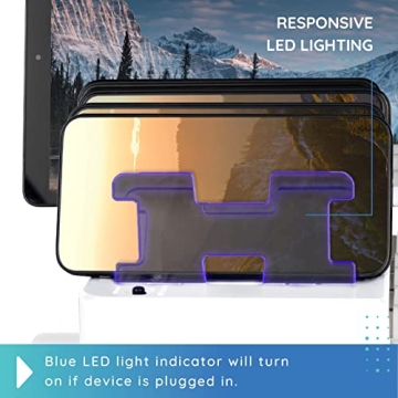 Hercules Tuff 6-Port USB Fast Charging Station Multiple Devices