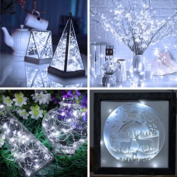 Olafus Battery Operated Fairy Lights - Waterproof Mini String Lights