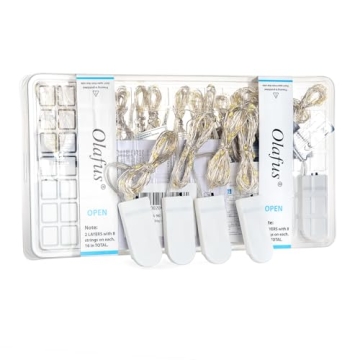 Olafus Battery Operated Fairy Lights - Waterproof Mini String Lights