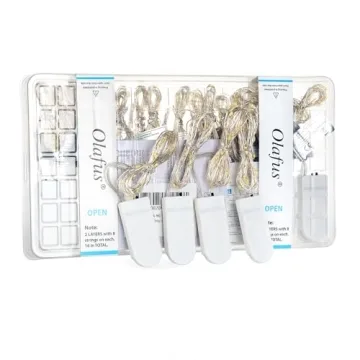 Olafus Battery Operated Fairy Lights - Waterproof Mini String Lights