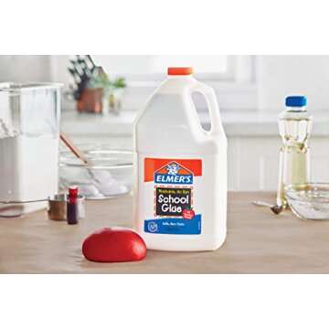 Elmer's 1 Gallon Liquid School Glue - Perfect for Slime