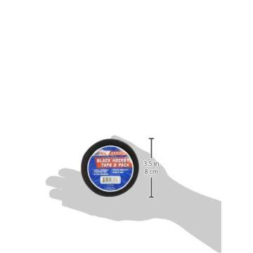 Durable A&R Sports Black Hockey Tape - 2 Pack - 20 Yards