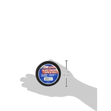 Durable A&R Sports Black Hockey Tape - 2 Pack - 20 Yards