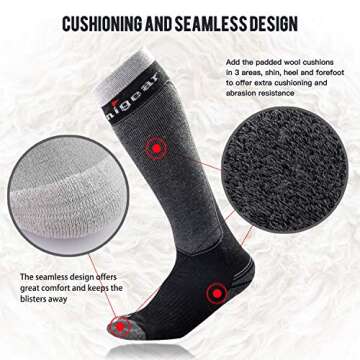 Unigear Ski Socks for Warmth and Comfort in Winter