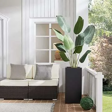 Stylish Wallowa Metallic Heavy Planter for All Spaces