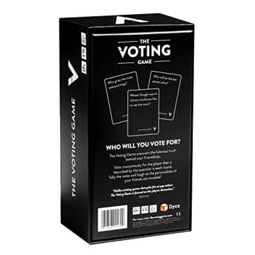 The Voting Game - The Hilarious Adult Party Card Game About Finding Out Who Your Friends are - Perfect for College Students, Fun Parties and Board Games Night with Your Group