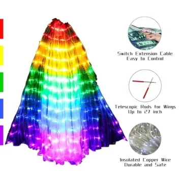 Enchanting ZFBIRD LED Butterfly Wings for All Ages